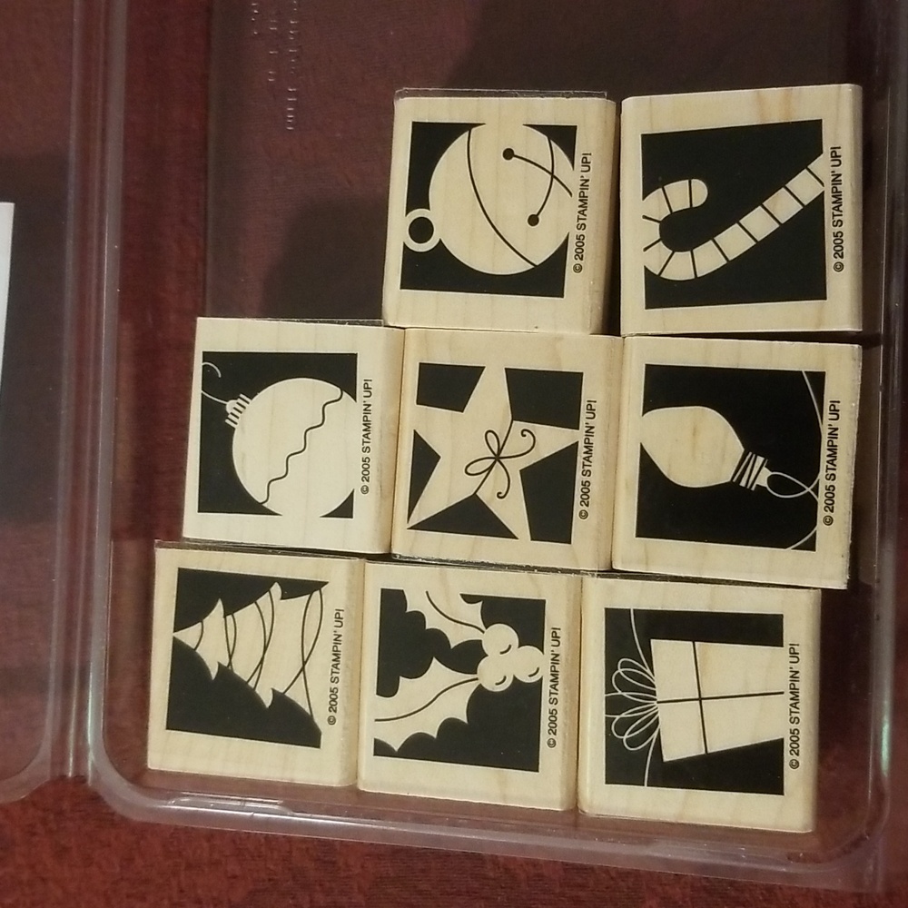 Stampin Up Holiday Blocks Stamp set